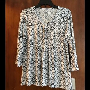 Croft & Barrow women’s 3/4 length sleeve shirt